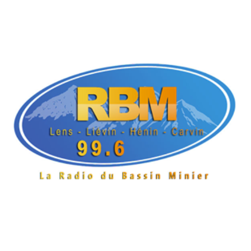 Logo de RBM 99.6. La Radio du Bassin Minier